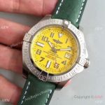 Swiss Copy Breitling Yellow Face Avenger II Seawolf Asian ETA2836 Replica Design Watch